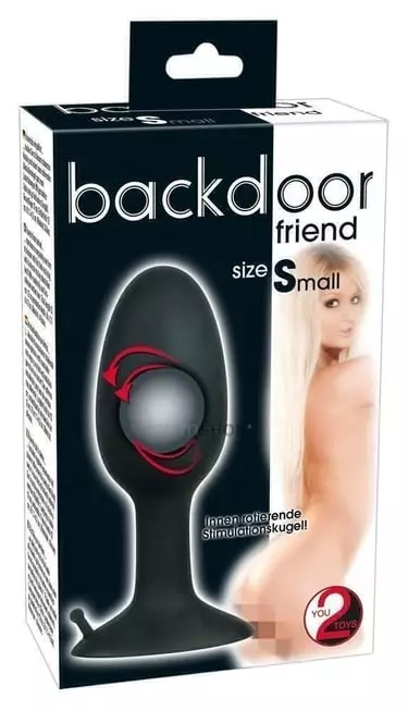 Анальная пробка Backdoor Friend Small Orion черный